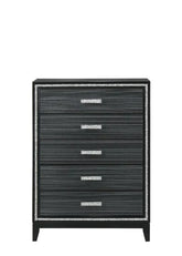 Haiden Weathered Black Finish Chest Model 28436 By ACME Furniture